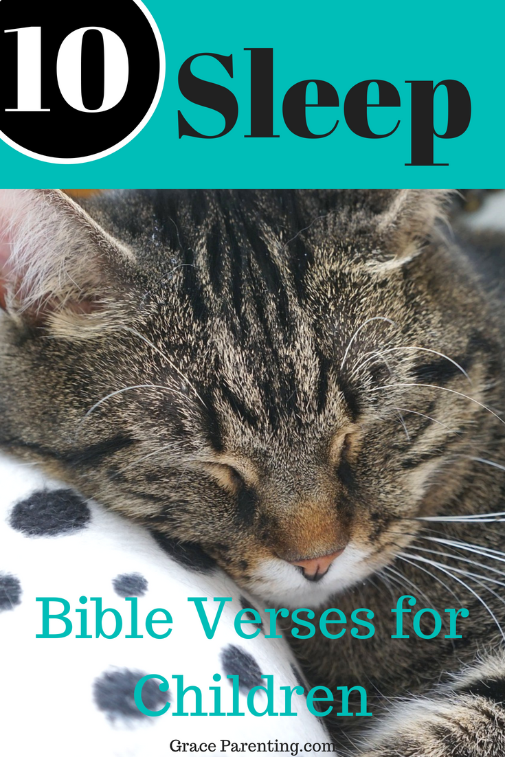 Bible Verses About Peaceful Sleep for Kids