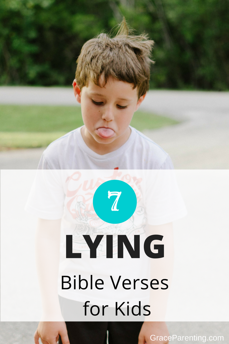 Lying Bible Verses for Kids #LyingBibleVerses #ChristianParenting #ChristianMom