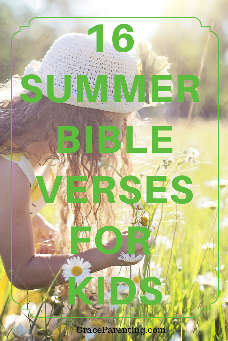 Summer bible verses for kids